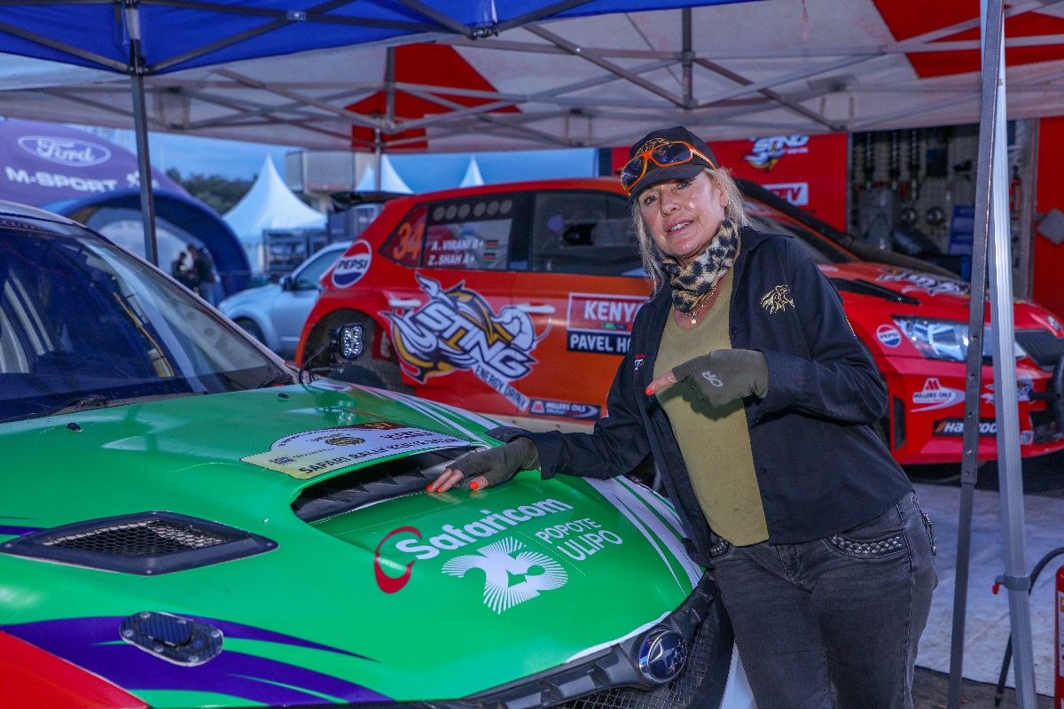 Jenyan Driver Graphics Kenyan driver Lisa Christoffersen receives KES1m boost from Safaricom ...